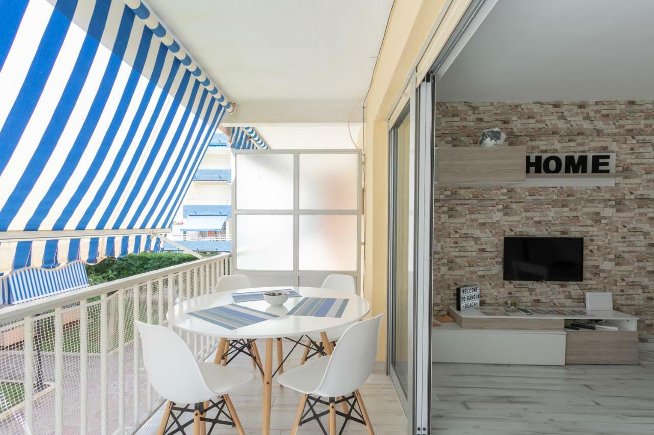 Apartamento Deluxe A 50M De Playa - Aire Wifi Gandía Eksteriør billede
