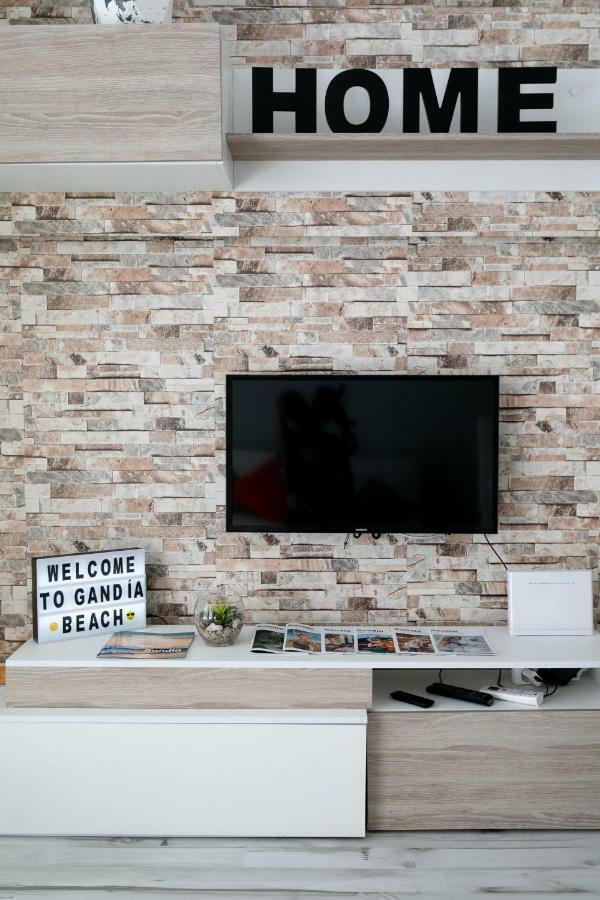 Apartamento Deluxe A 50M De Playa - Aire Wifi Gandía Eksteriør billede
