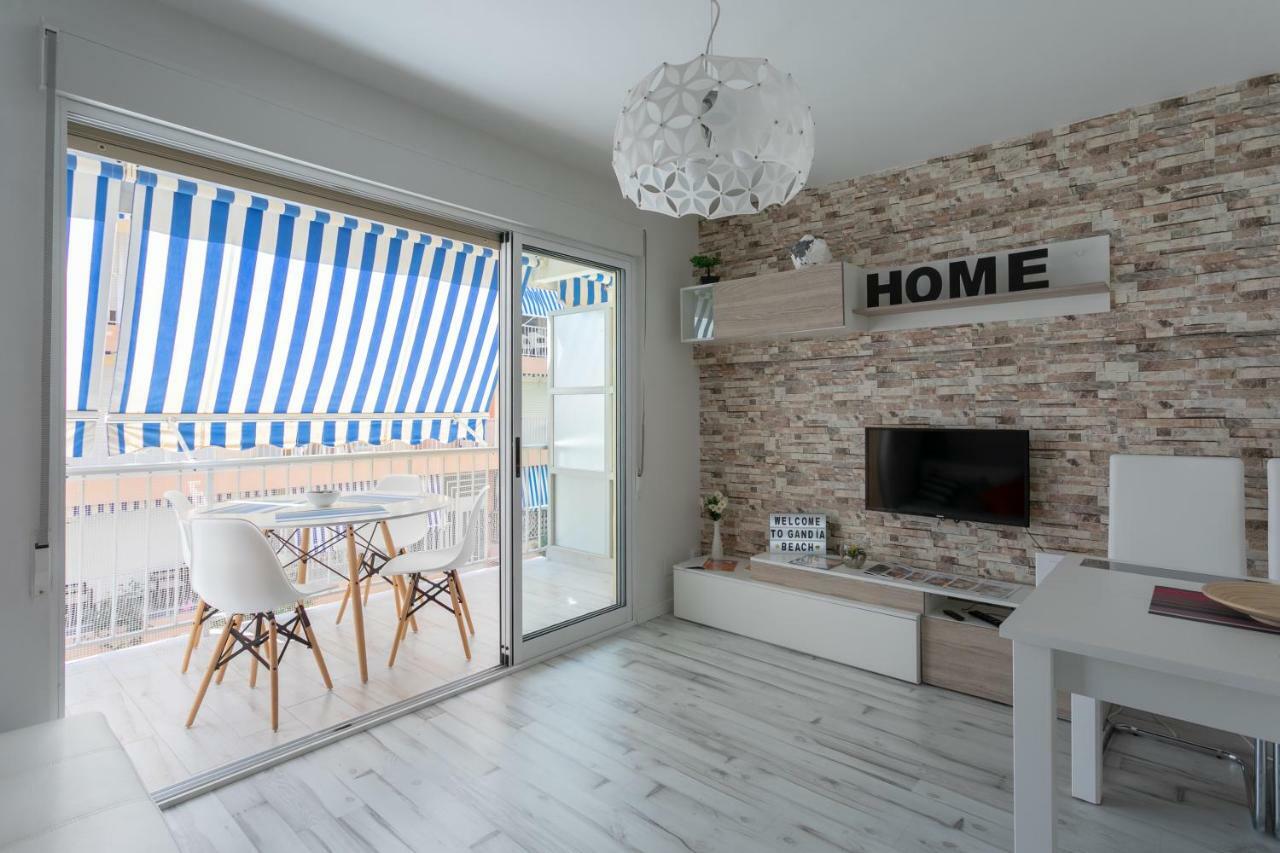Apartamento Deluxe A 50M De Playa - Aire Wifi Gandía Eksteriør billede